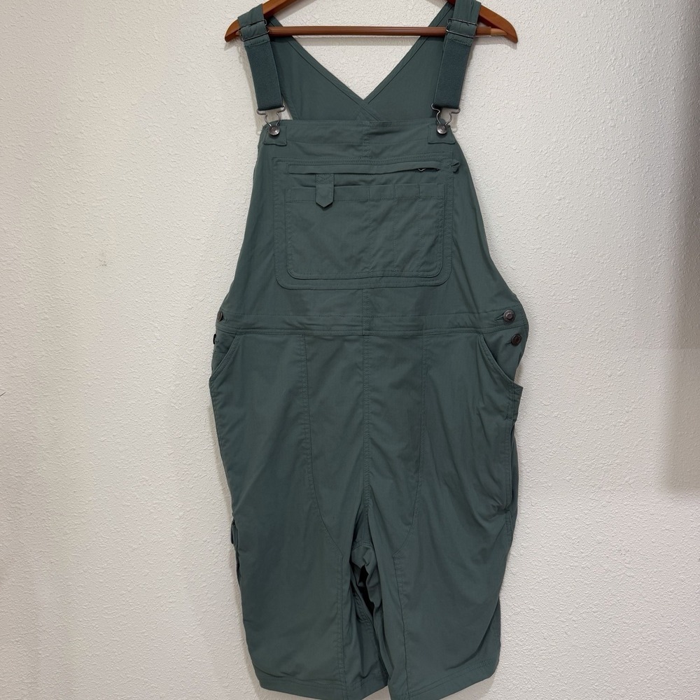 Duluth Trading Co Womens Heirloom Gradening Bib Overalls Short Size XXL Ripstop